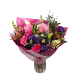 Bright Pink Mixed Bouquet